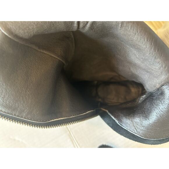 Caboras Women’s Sz 7.5 Black Leather Boots Tall Riding Slip Resistant Equestrian - Picture 7 of 16